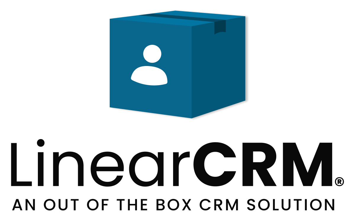 LinearCRM Stacked Full Color Logo